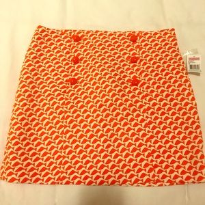 Vineyard vines orange fish skirt